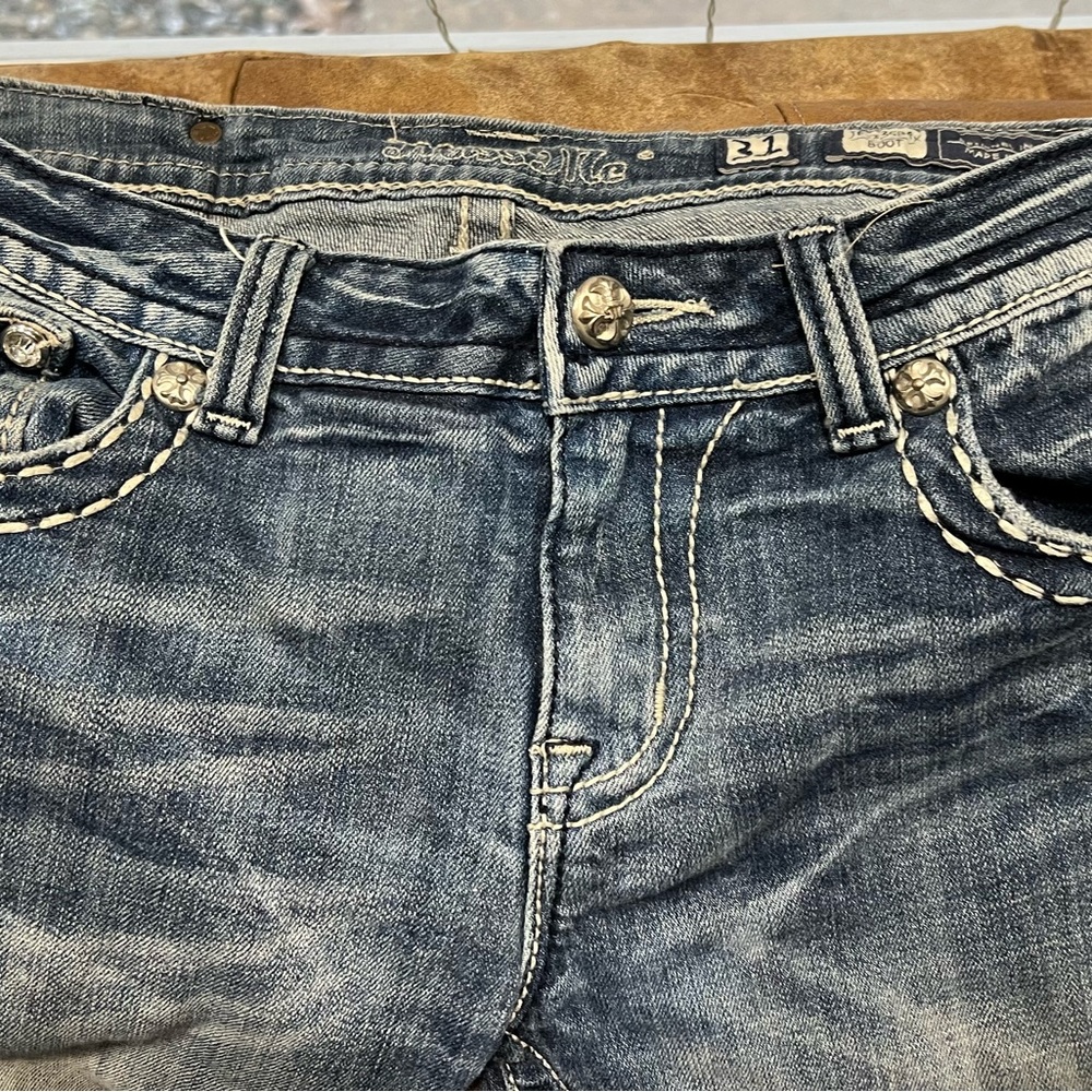 Miss Me bootcut jeans.
